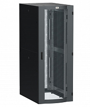 LS05-48U81-2PP - Шкаф серверный 19" 48U 800х1000мм передняя дверь двухстворчатая перфорированная задняя дверь перфорированная черный RAL 9005, ITK