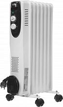 Радиатор масляный Ballu Classic BOH/CL-07WRN 1500Вт белый/черный