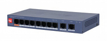 DH-CS4010-8ET2GT-60 - 8-портовый PoE коммутатор с функцией облачного управления