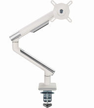 Кронштейн для мониторов Ultramounts UM713W белый 17"-32" макс.9кг крепление к столешнице поворот и наклон