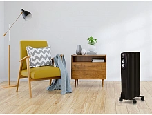Радиатор масляный Ballu Classic Black BOH/CL-07BRN 1500Вт черный/серый