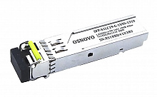 SFP-S1LC19-G-1550-1310 - Оптический SFP Модуль. Одно волокно Single Mode. Скорость: до 1,25 Гбит/c. Тип разъема: LC. Оптический бюджет: 19дБ