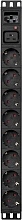 Блок распределения питания Powercom PDU-16A-type 2 PDU-16AV10-8S-C9-C2