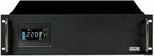 Источник бесперебойного питания Powercom King Pro RM KIN-2200AP LCD 1760Вт 2200ВА черный