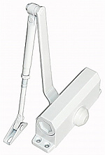 ST-DC004-WT - Доводчик двери c тягой EN 4, 60 - 85 кг, 1100 мм, 2-х скор., WT - белый
