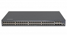 GL-SW-G204-54P - Управляемый PoE коммутатор NIKOMAX, L2+ Stack, 48 PoE*100/1000Мб/с BASE-T (802.3af/at), 6*1/10Гб/с SFP+ BASE-X, 1 RJ45 консольный порт, Бюджет PoE 370 Ватт