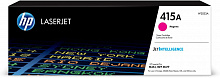 Картридж лазерный HP 415A W2033A пурпурный бар.в компл. (2100стр.) для HP HP LJ M454/MFP M479