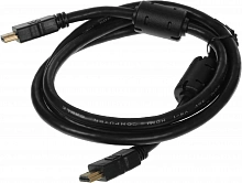 Кабель аудио-видео Ningbo HDMI (m)/HDMI (m) 1.8м. феррит.кольца позолоч.конт. черный (HDMI-1.8M-MG(VER1.4))