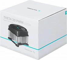 Устройство охлаждения(кулер) Deepcool Theta 20 PWM Soc-1700/1851 черный 4-pin 31.1dB Al 95W 355gr Ret (DP-ICAS-T20P-17)