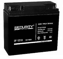 SF 1218 - Аккумулятор Security Force герметичный свинцово-кислотный, 12В/18Ач