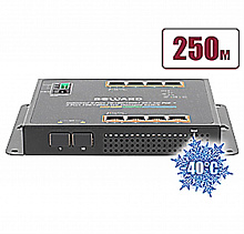 STWP-0802HP - Коммутатор управляемый, 8 портов 10/100/1000 Мбит/с (все с поддержкой High PoE) + 2 порта 100/1000 Мбит/с SFP