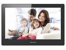 DS-KH8520-WTE1 (черный) - 10“ IP видеодомофон с WI-FI. 10" TFT LCD экран с разрешением 1024*600; сенсорные кнопки; встроенные микрофон и динамик