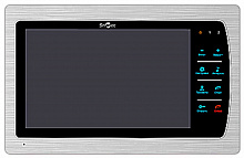 ST-MS310M-SL - Монитор видеодомофона Smartec 10", 4-х проводная линия связи, поддержка 2-х панелей вызова, 3 доп. мониторов, 2 доп. камер и охранных датчиков, фото/видео запись, SD карт памяти, встроенный блок питания, серебряный металик