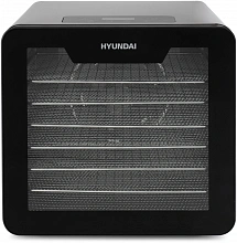 Сушка для фруктов и овощей Hyundai HYFD-8802 14под. 600Вт серебристый