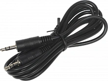 Кабель аудио Ningbo JAAC002-1.5 Jack 3.5 (m)/Jack 3.5 (m) 1.5м. черный