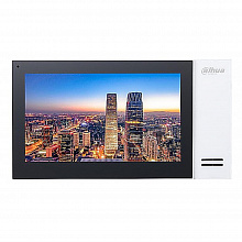 DH-VTH2421FW-P - IP-монитор домофона 7" (1024x600), DC 12В/PoE, размеры 221.5×119.6×21.5 мм, поддержка карт памяти Micro SD до 32Гб (в комплекте на 8 Гб), белый