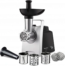 Мясорубка Moulinex ME108832 1400Вт черный/серебристый