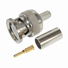 05-3003 - Разъем штекер BNC RG-6 обжим REXANT