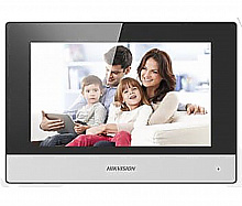 DS-KH6320-WTE1 - 7" IP видеодомофон с WI-FI, цветной TFT LCD экран с разрешением 1024*600; встроенные микрофон и динамик