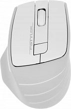 Мышь A4Tech Fstyler FG30S белый/серый оптическая 2000dpi silent беспров. USB 6but (FG30S WHITE)