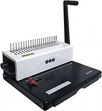 Переплетчик Office Kit B2120N A4/перф.25л.сшив/макс.500л./пластик.пруж. (4.5-51мм)
