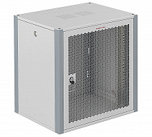 SYSMATRIX WP 6309.730 Шкаф телекоммуникационный настенный 19" 9U 600x350x450mm (ШхГхВ) дверь перфорированная, цвет серый (RAL 7035/RAL7000)