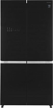 Холодильник Hitachi R-WB820VUC2 GBK 3-хкамерн. черный стекло инвертер