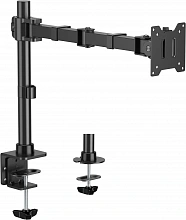 Кронштейн для мониторов Cactus CS-VM-D49-BK черный 17"-49" макс.20кг настольный поворот и наклон