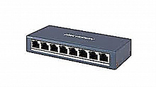 Неуправляемый коммутатор DS-3E0516-E (B), 16 RJ45 1000M (15й и 16й-Uplink порты)