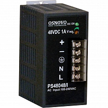 PS-48048/I- Промышленный блок питания. DC48V, 1A (48W)