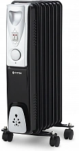 Радиатор масляный Vitek VT-1717 1500Вт черный