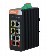DH-IS4207-4GT-120  "4-портовый гигабитный управляемый коммутатор с PoE, промышленное исполнение