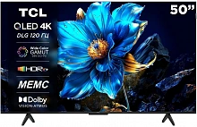Телевизор QLED TCL 50" 50P7K черный 4K Ultra HD 60Hz DVB-T DVB-T2 DVB-C DVB-S DVB-S2 USB WiFi Smart TV (RUS)
