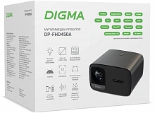 Проектор Digma DP-FHD450A LCD 8000Lm LS 600Lm ANSI (1920x1080) 3000:1 ресурс лампы:50000часов 2xUSB typeA 2xHDMI 3.2кг