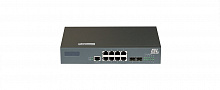 GL-SW-G201-10 - Управляемый коммутатор GIGALINK, L2, 8 10/100/1000Мб/с BASE-T, 2 SFP 1000 Мб/с Base-X, 1 консольный порт