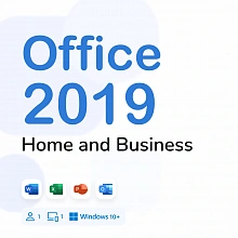 Ключ активации Microsoft Office Installer для дома и бизнеса 2019 Все языки (T5D-03189-EFT)