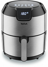 Аэрогриль Tefal Easy Fry Deluxe EY401D15 1500Вт серебристый/черный