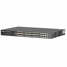 Коммутатор PoE DH-PFS5924-24X 16x1000 SFP, 8xCombo 1000BASE-T/SFP
