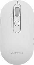Мышь A4Tech Fstyler FG20S белый/серый оптическая 2000dpi silent беспров. USB для ноутбука 3but (FG20S USB WHITE)