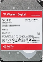 Жесткий диск WD SATA-III 20TB WD202KFGX NAS Red Pro (7200rpm) 512Mb 3.5"
