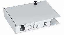 Cabeus JJT-4-SC Бокс оптический настенный на 4 SC (LC duplex) со сплайс пластиной и КДЗС (без пигтейлов и проходных адаптеров)