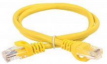 PC05-C5EU-1M - ITK Коммутационный шнур (патч-корд), кат.5Е UTP, 1м, желтый