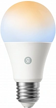 Умная лампа Yandex YNDX-00551 E27 9Вт 806lm Wi-Fi (упак.:1шт)