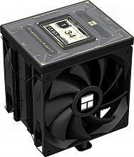 Устройство охлаждения(кулер) Thermalright Burst Assassin Vision 120 Soc-AM5/AM4/1200/1700/1851 черный 4-pin 25.6dB Al+Cu LCD Ret (BA120-VISION-BL)