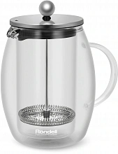 Френч-пресс Rondell Calypso RDS-1822 1л прозрачный