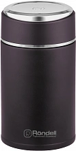 Термос для еды Rondell Tierno RDS-1661 0.7л. бордовый с чехлом картонная коробка