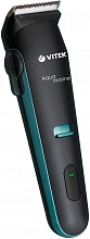 Машинка для стрижки Vitek Aquamarine VT-1353 разноцветный 4Вт (насадок в компл:6шт)