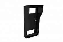 BAS-IP BR-AA12 RUS BLACK - Кронштейн для накладного монтажа с козырьком для многоквартирных панелей серии AА-12 и панелей BI-02, 04, 08, 12.