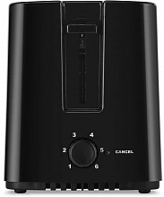 Тостер Vitek VT-1586 750Вт черный