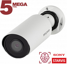 SV3218R2 2.8 - 5 Мп IP камера Beward, 1/2.8'' КМОП Sony Starvis, 0.006 лк (день)/0.003лк (ночь), 2xWDR до 120 дБ, 3 потока, H.265/H.264/MJPEG, 2592x1944, до 60к/c, объектив 2.8мм